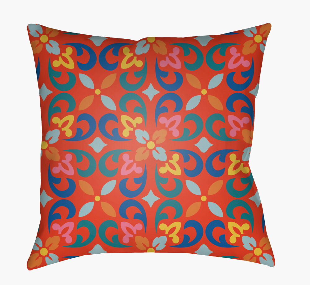 Lolita Accent Pillow, Decorative Pillow by Surya, 18" length x 18" width