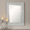 Belaya Gray Wood Mirror, by Uttermost, 28" width x 38" height x 1.25" depth thumbnail 4