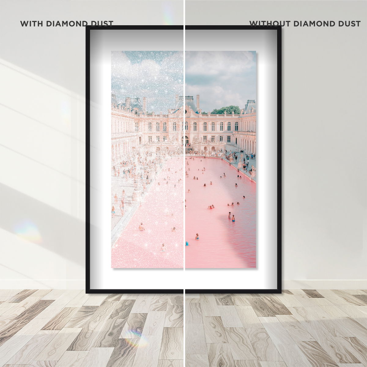 Pink Pool (Diamond Dust), Art by Oliver Gal,  24x36 View 6