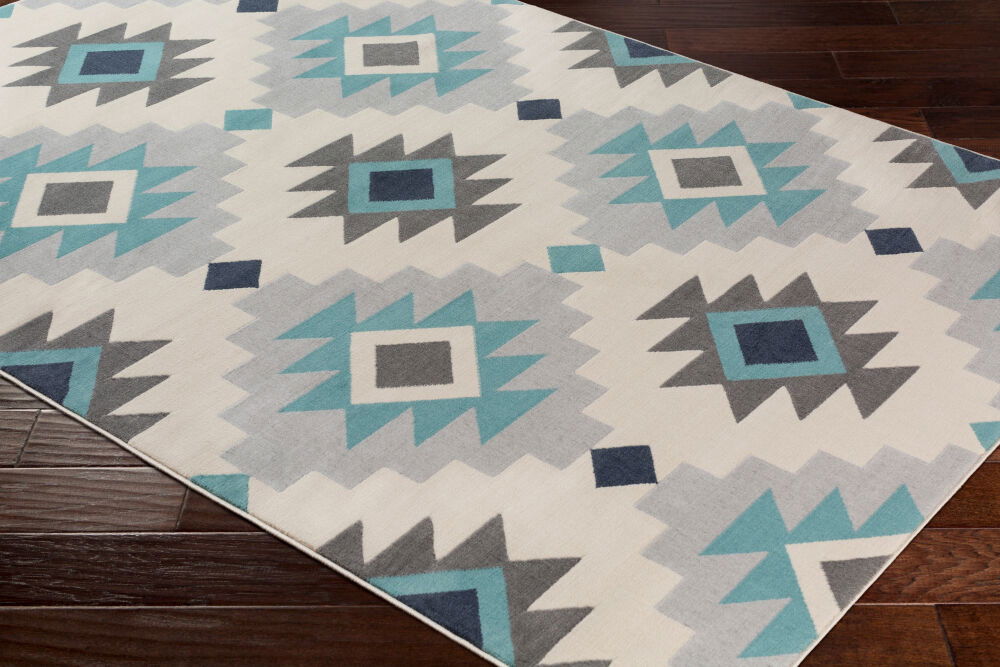 City Machine Woven Rug large image 