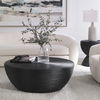 Bongo Black Rattan Coffee Table thumbnail 1