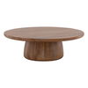 Armstrong Coffee Table Natural, by Dovetail, 48" width x 15.7" height x 48.2" diameter x 48" depth thumbnail 1