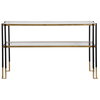 Kentmore Modern Console Table, by Uttermost, 53.5" width x 32" height x 13.5" depth thumbnail 1