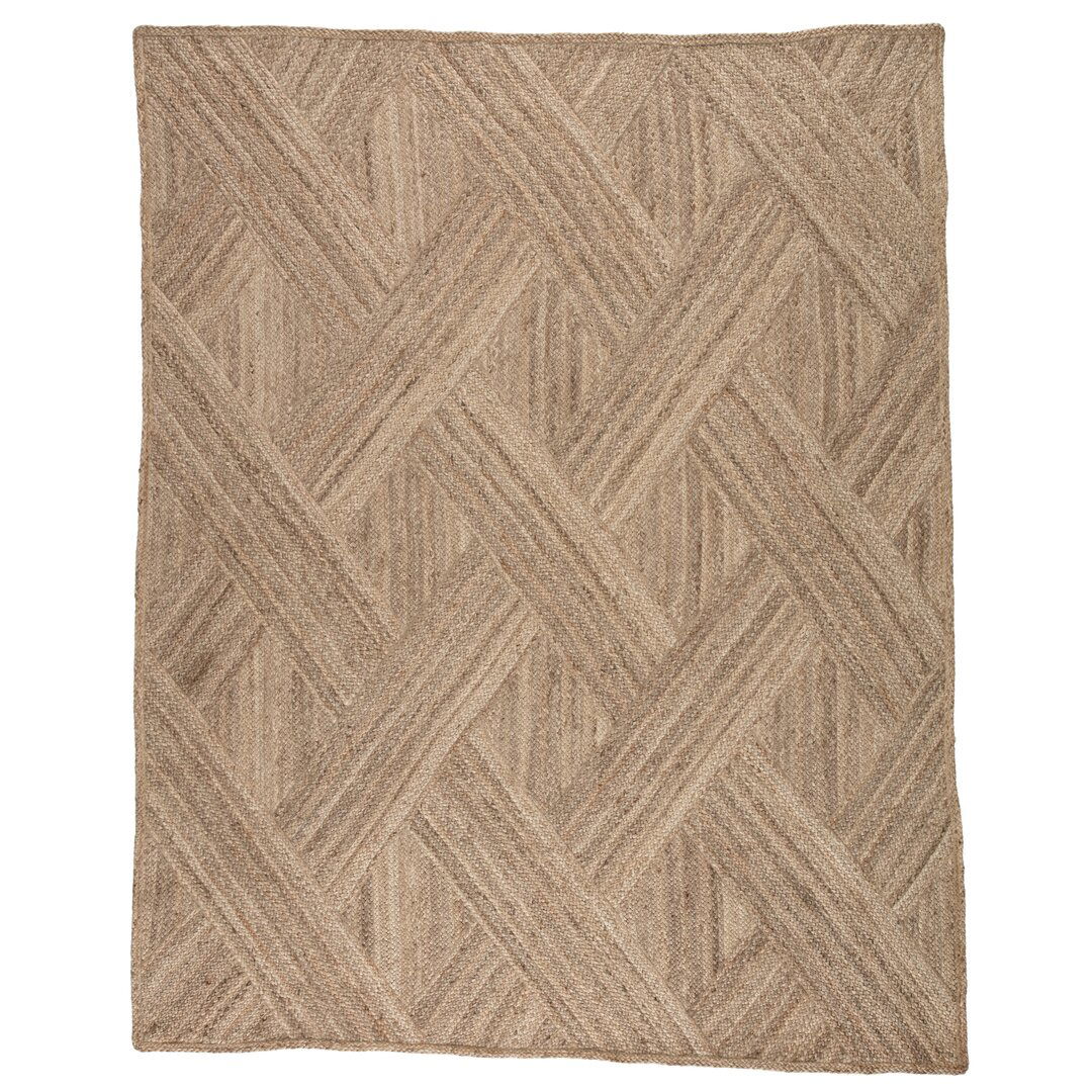 Dawes Natural Trellis Beige Area Rug (5'X8') large image 