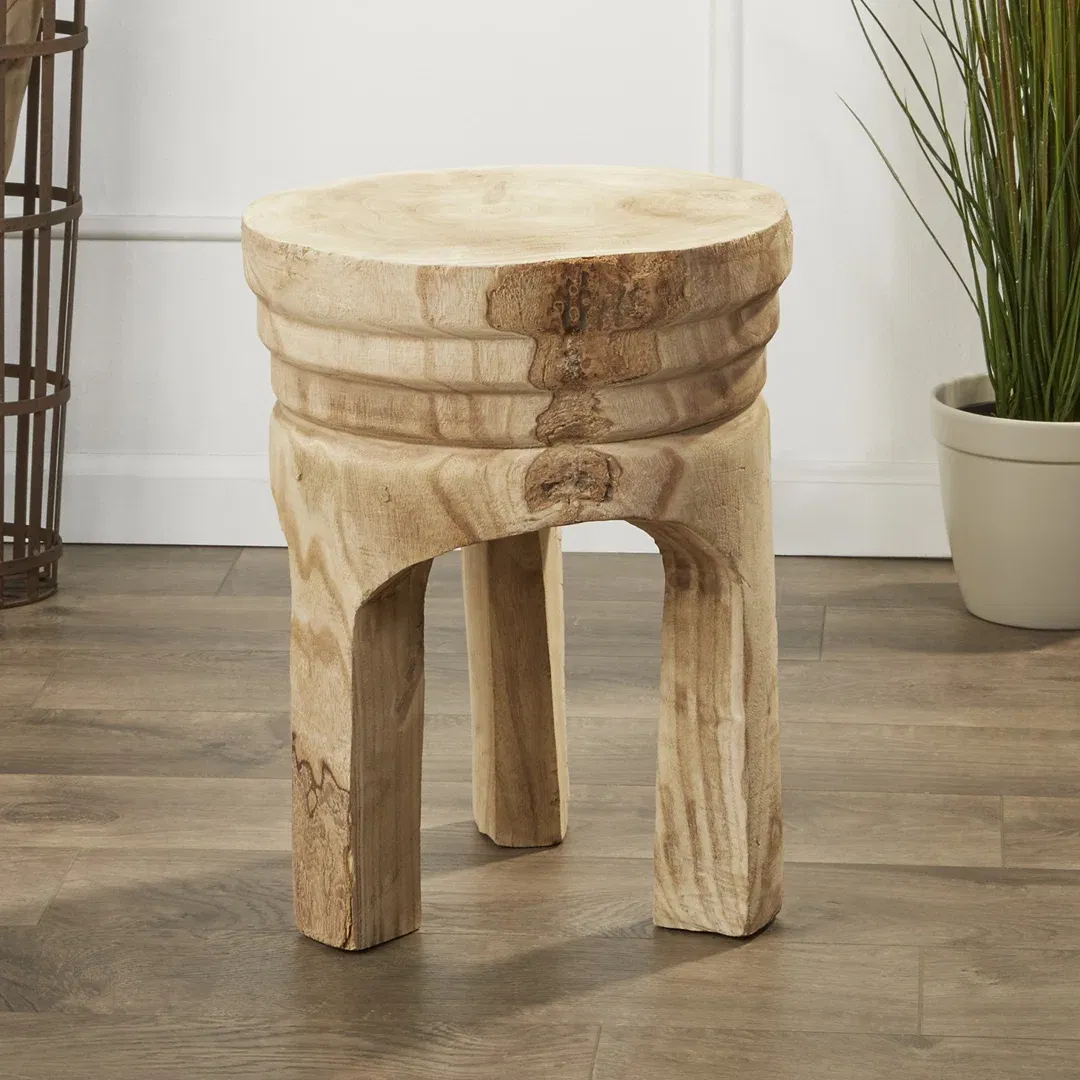 Mesa Wooden Stool large image 