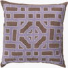 Chinese Gate Accent Pillow, Decorative Pillow by Surya, 18" length x 18" width thumbnail