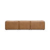 Form Classic L-shaped Modular Sectional Sonoran Tan Leather, Sectional Sofa by Moe's Home, 112" width x 26" height x 112" depth thumbnail 3