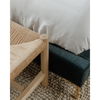 Hawthorn Small Bench Natural, Benche by Moe's Home, 48" width x 18" height x 17" depth thumbnail 6
