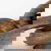 Tayla Large Medium Brown Wood Chain Link, Decorative Object by Mercana, 9.5" length x 2" width x 21" height thumbnail 9