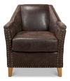 Granville Leather Chair thumbnail 1