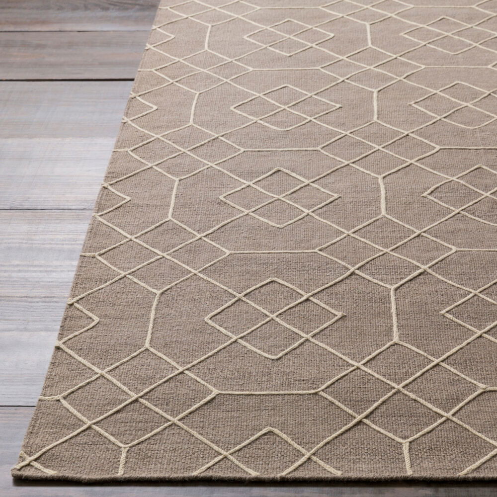 Seabrook Handmade Rug, by Surya, 1'6" length x 1'6" width