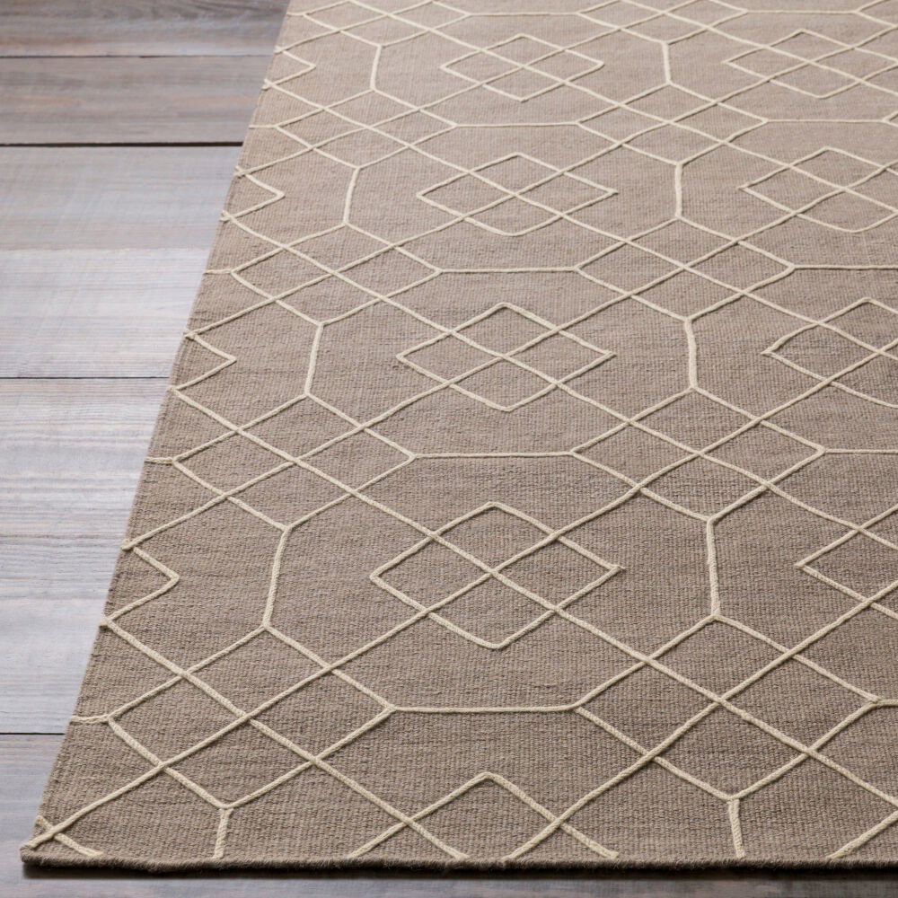 Seabrook Handmade Rug, by Surya, 1'6" length x 1'6" width