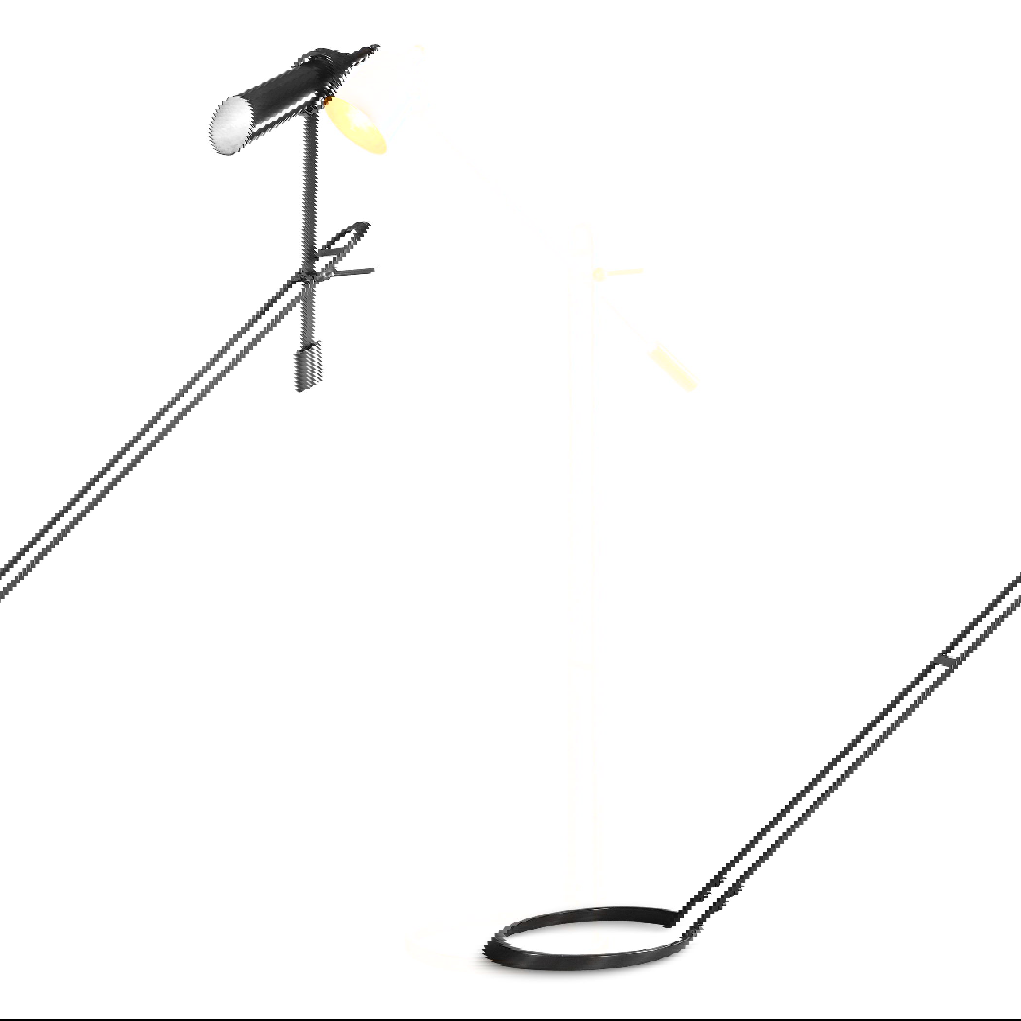 Chisum Dark Bronze Floor Lamp large image 