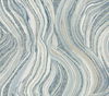 Streaming Cheetah Blue Wallpaper, by York Wall, 27' length x 2'3" width x 0.02" depth thumbnail 1