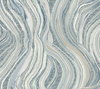 Streaming Cheetah Blue Wallpaper, by York Wall, 27' length x 2'3" width x 0.02" depth thumbnail