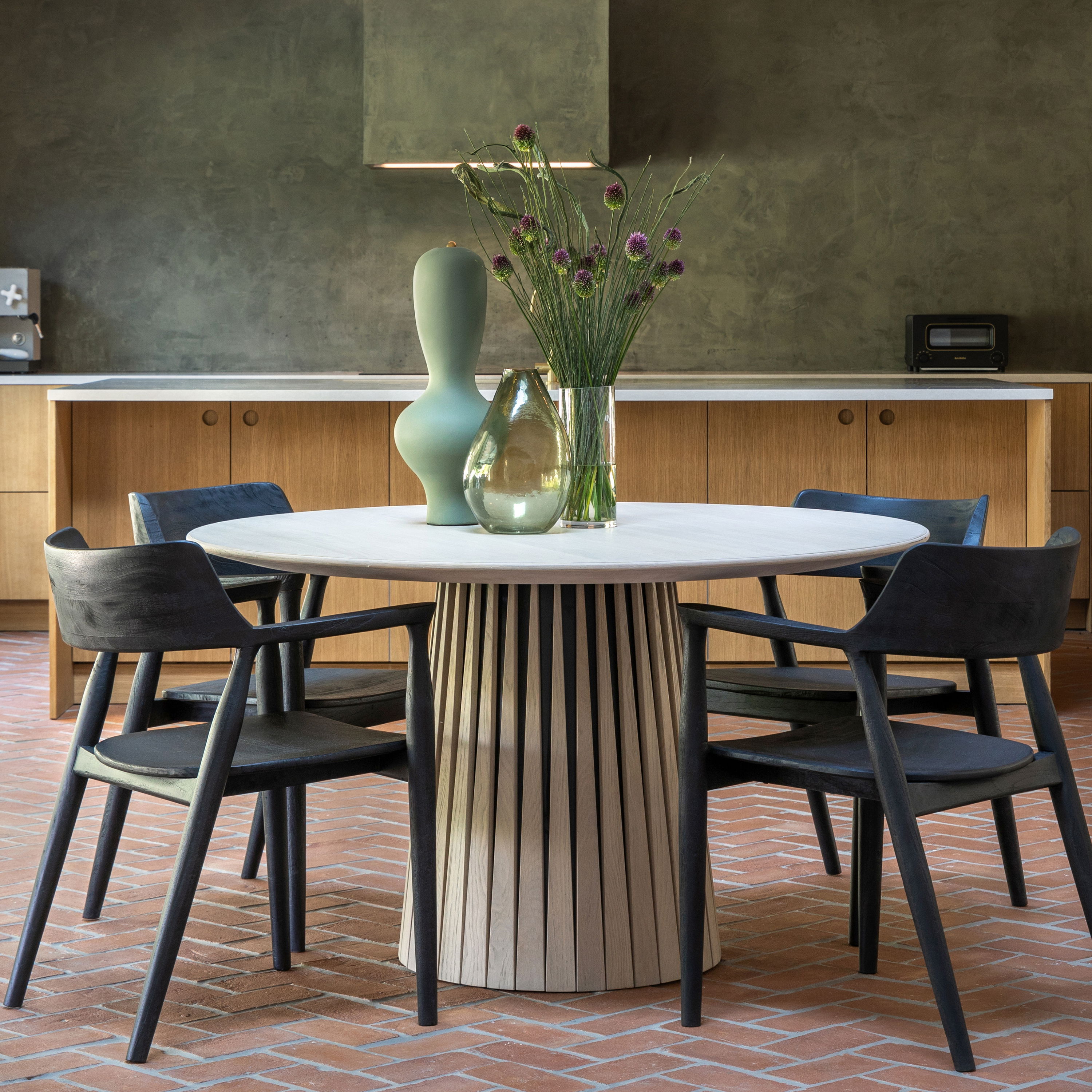 Stafford Dining Chair Black large image 