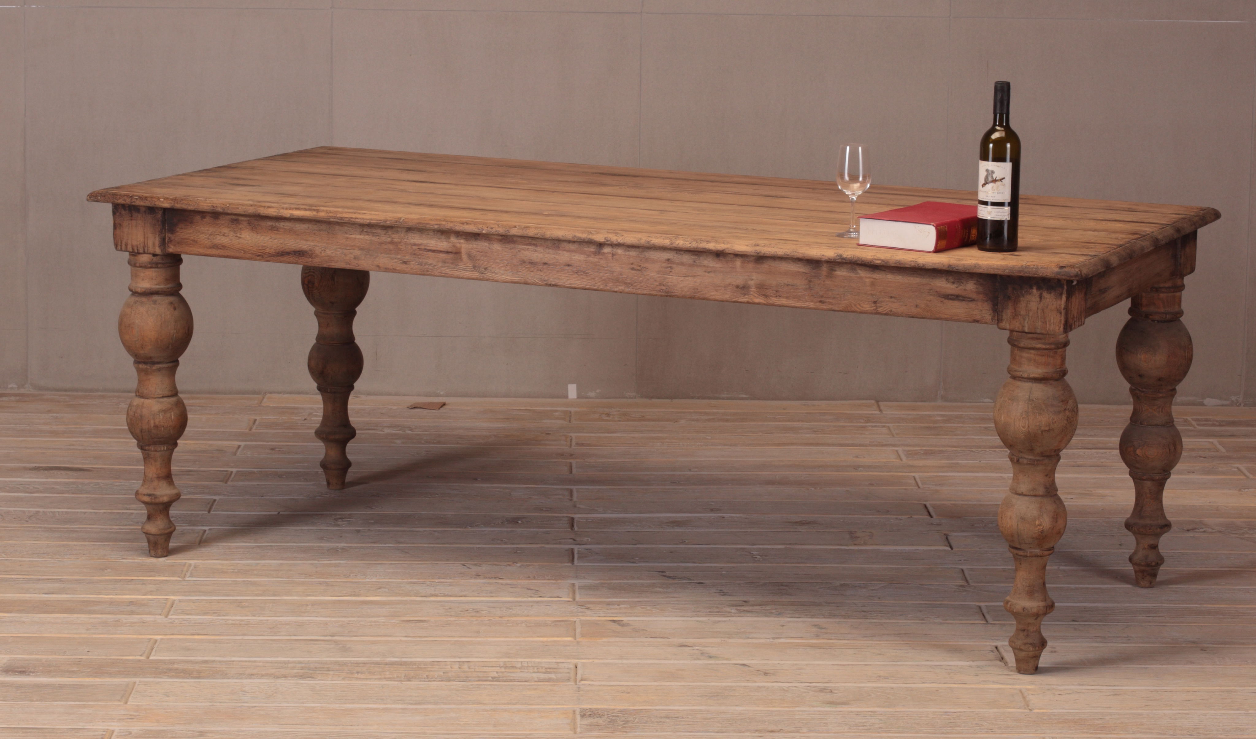 Bixby Dining Table, by Sarreid, 84" length x 37" width x 31" height View 14