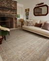 Chris Loves Julia x Loloi Ida Rug, 1'6" length x 1'6" width thumbnail 2