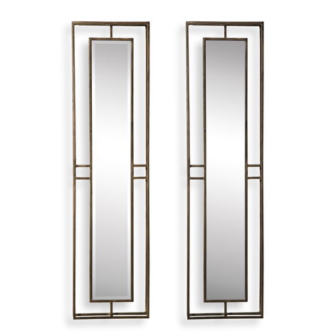 Rutledge Gold Mirrors, S/2