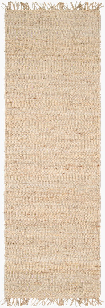 Jute Handmade Rug, by Surya, 7'6" length x 2'6" width