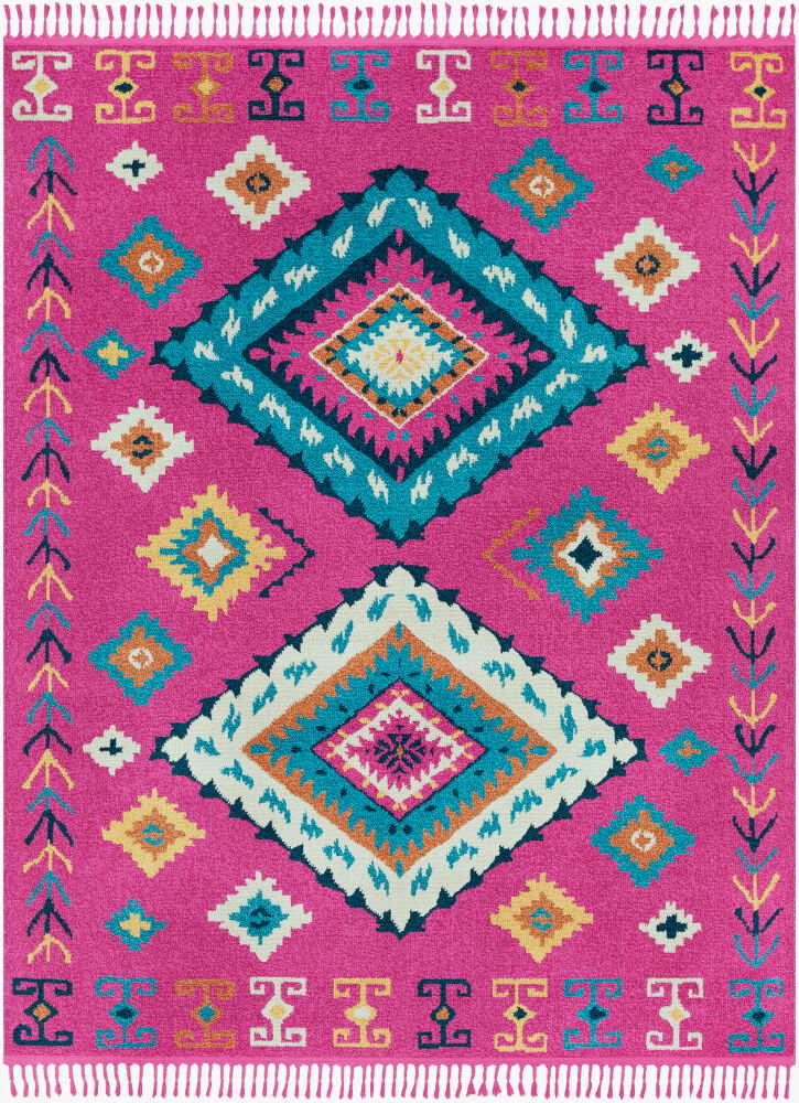Love Machine Woven Rug, by Surya, 1'3.75" length x 1'3.75" width