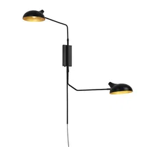 Online Designer Bedroom Breyanah Steel Swing Arm Sconce