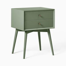 Online Designer Bedroom Mid-Century Nightstand Nightstand Celadon