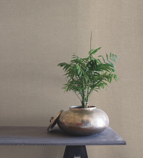 Rugged Linen Jute Wallpaper