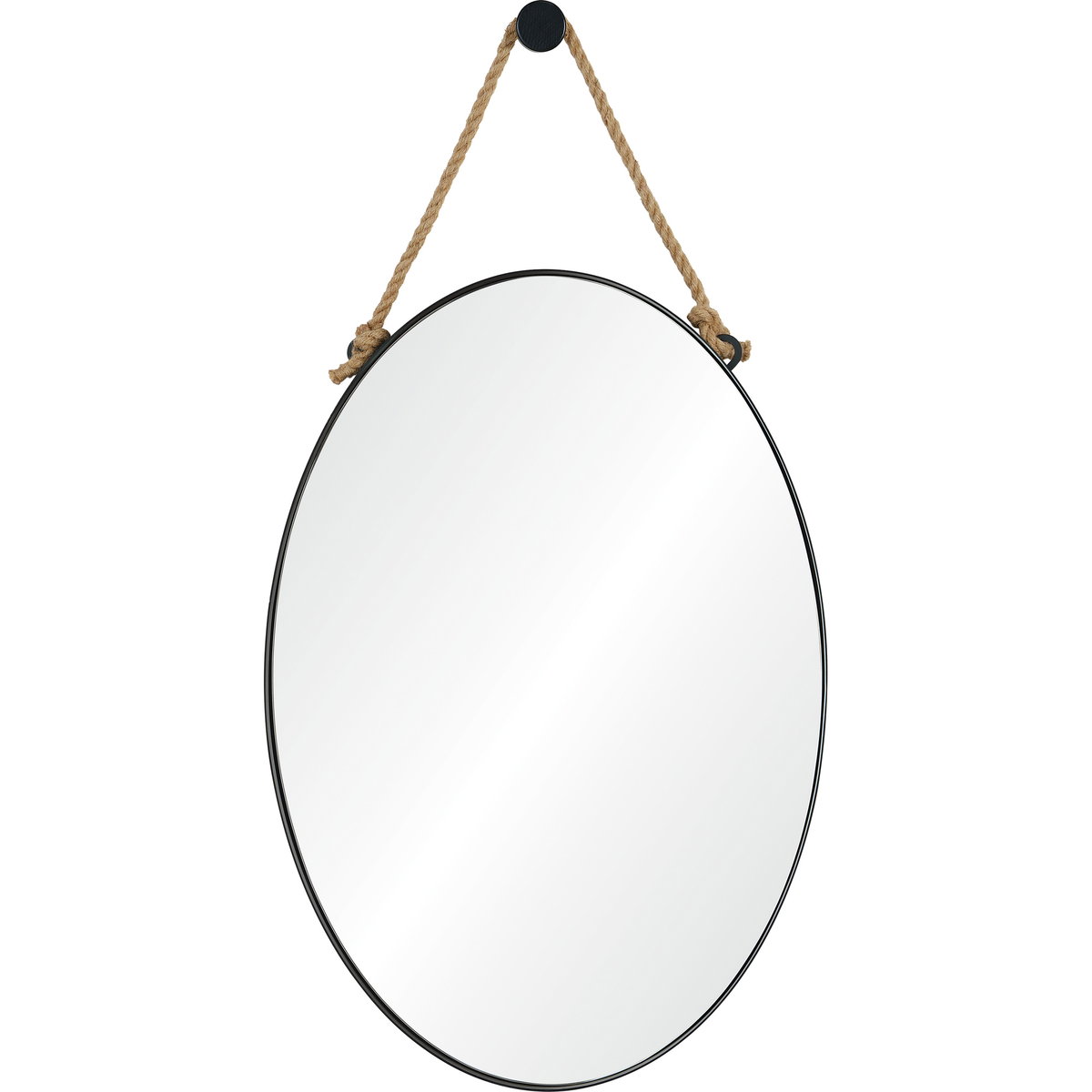 Parbuckle Wall Mirror, by Renwil, 42" height x 2.25" depth View 1