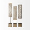 Arondale (Set of 3) 4L x 12W Gold Cutout Decorative Objects, by Mercana, 4" length x 12" width x 28" height thumbnail 3
