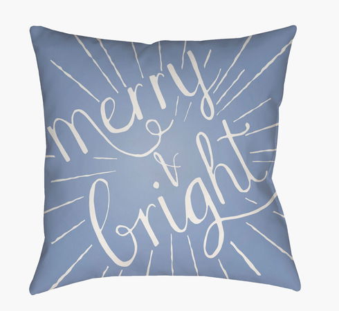 Merry and Bright Accent Pillow