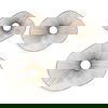 Avarie Gold Metal Wall Art Set/3 thumbnail 0