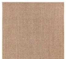 Online Designer Living Room Custom Boucle Serged Sisal Natural Fiber Rug, 16 X 13', Taupe