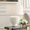 Maisie White Table Lamp, by Uttermost, 18" width x 23.5" height x 18" depth thumbnail 2