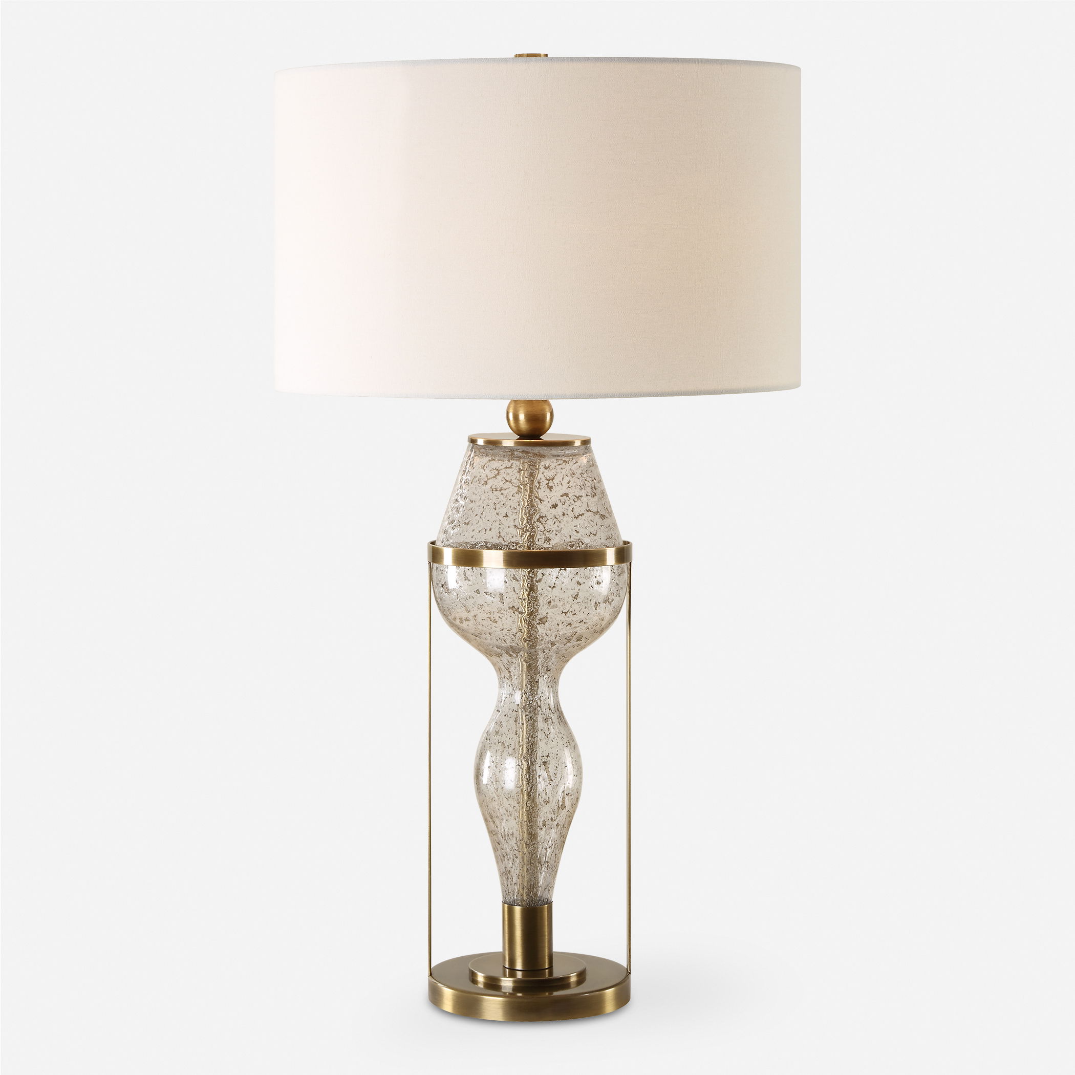 Out Of Time Seeded Glass Table Lamp large image 