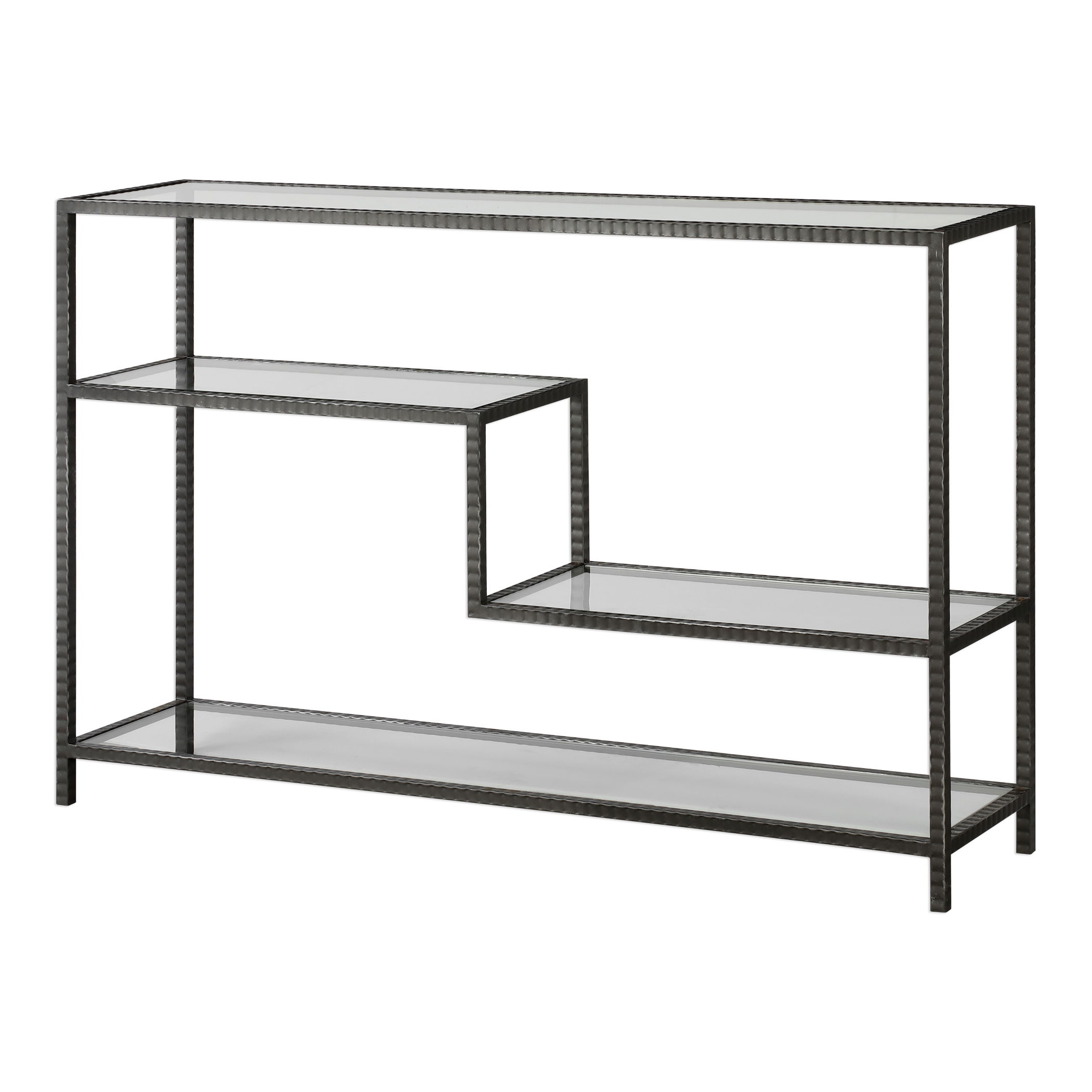 Leo Industrial Console Table large image 