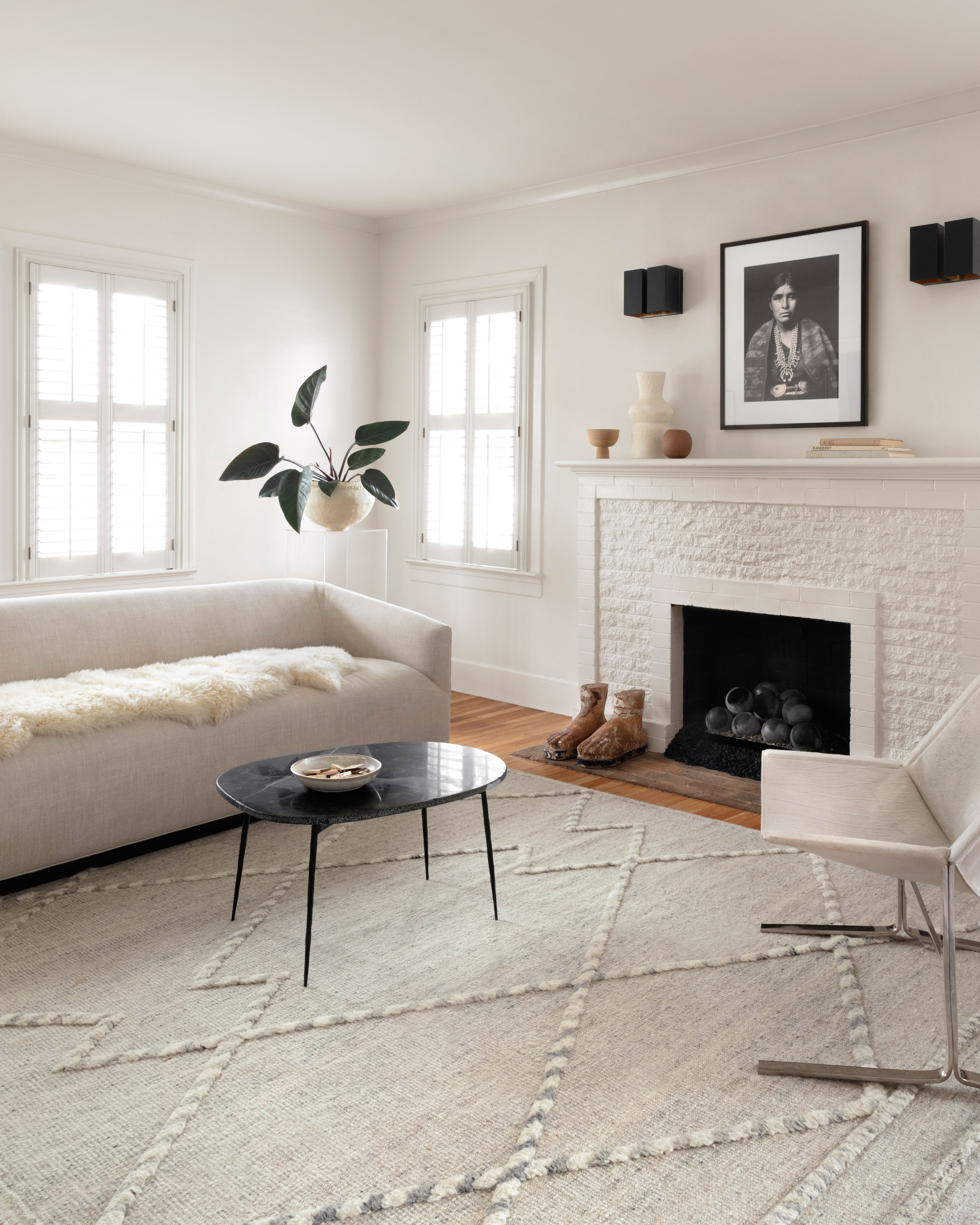 Loloi Iman Rug, 1'6" length x 1'6" width View 2