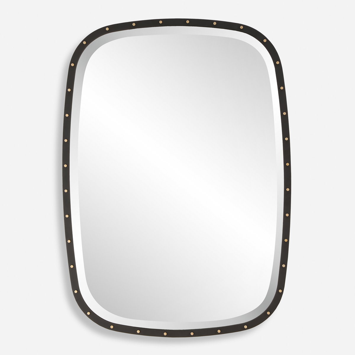 Benedo Industrial Mirror, by Uttermost, 26" width x 36" height x 1.5" depth View 1