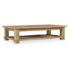 Morey Coffee Table Natural, by Moe's Home, 65" width x 16" height x 35.5" depth thumbnail 2