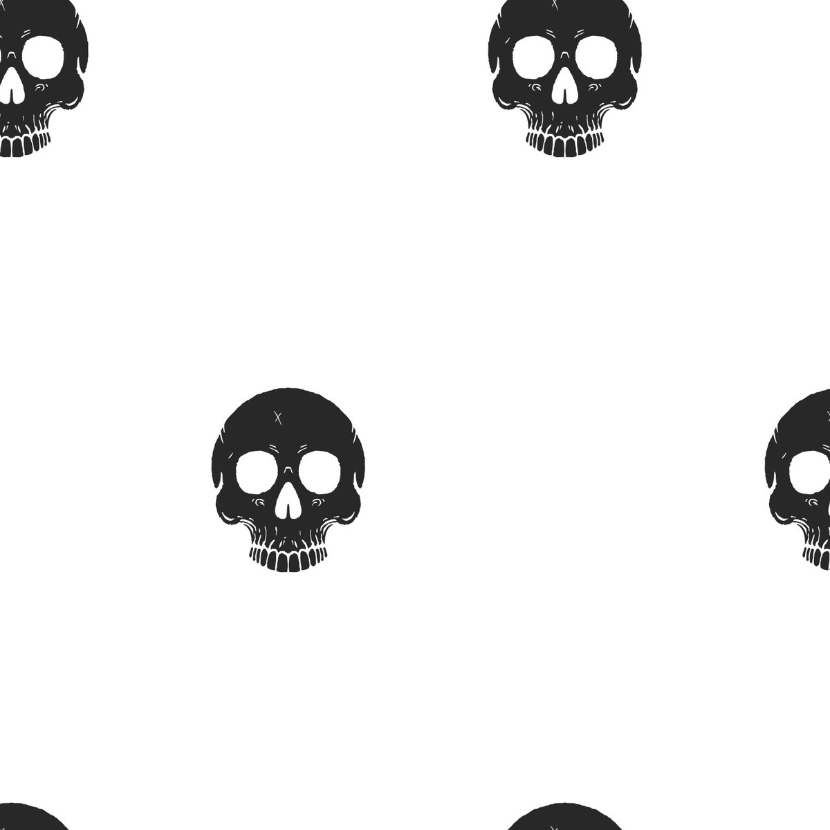 Disney Cruella Glamour Skulls Black Peel & Stick Wallpaper, by York Wall, 18'10.8" length x 1'6" width x 0.02" depth