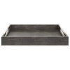 Wessex Gray Tray, Decorative Tray by Uttermost, 19" width x 2.5" height x 14" depth thumbnail 1