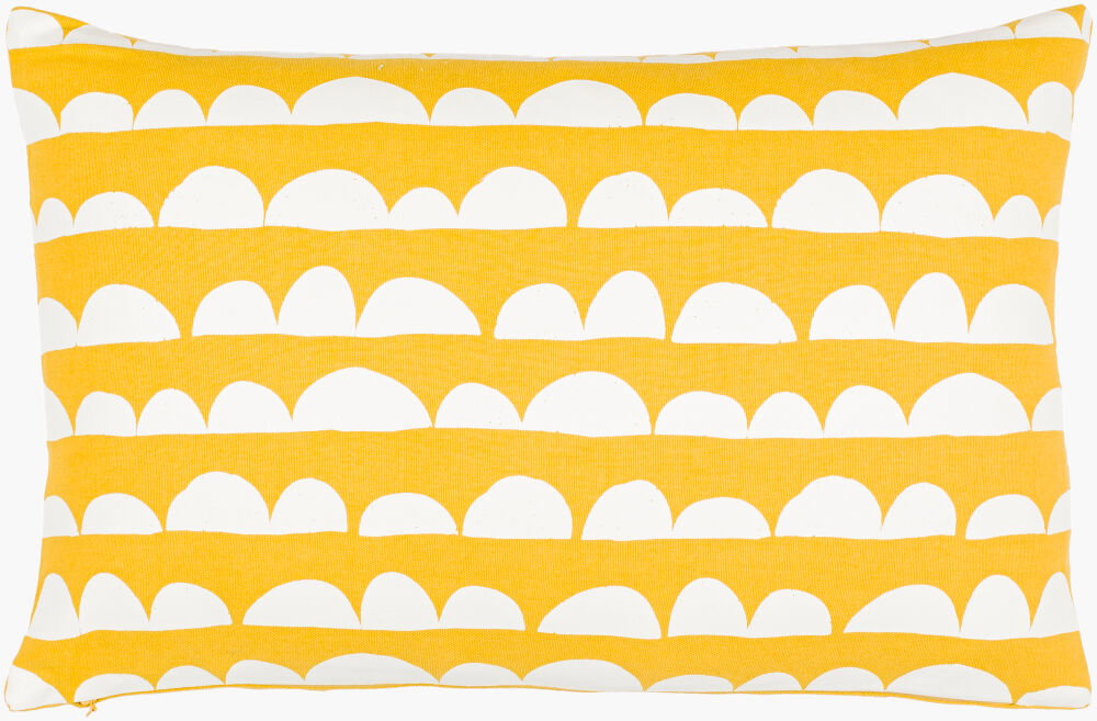 Lachen Lumbar Pillow, Decorative Pillow by Surya, 13" length x 20" width