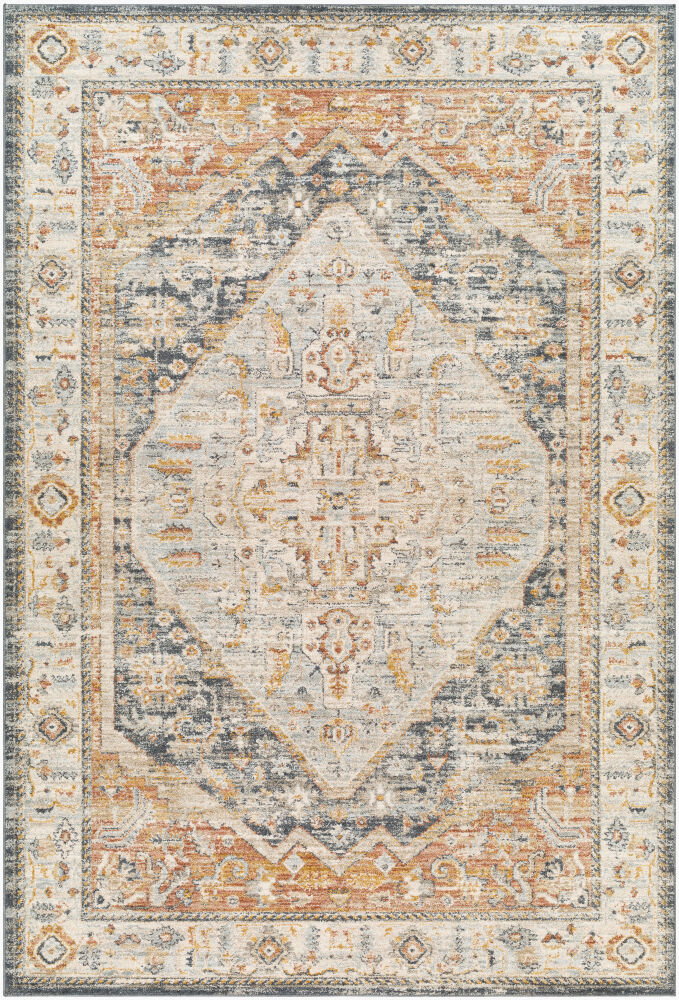 Beckham Machine Woven Rug, by Surya, 1'3.75" length x 1'3.75" width
