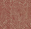 Tribal Print Red & Tan Wallpaper thumbnail 0