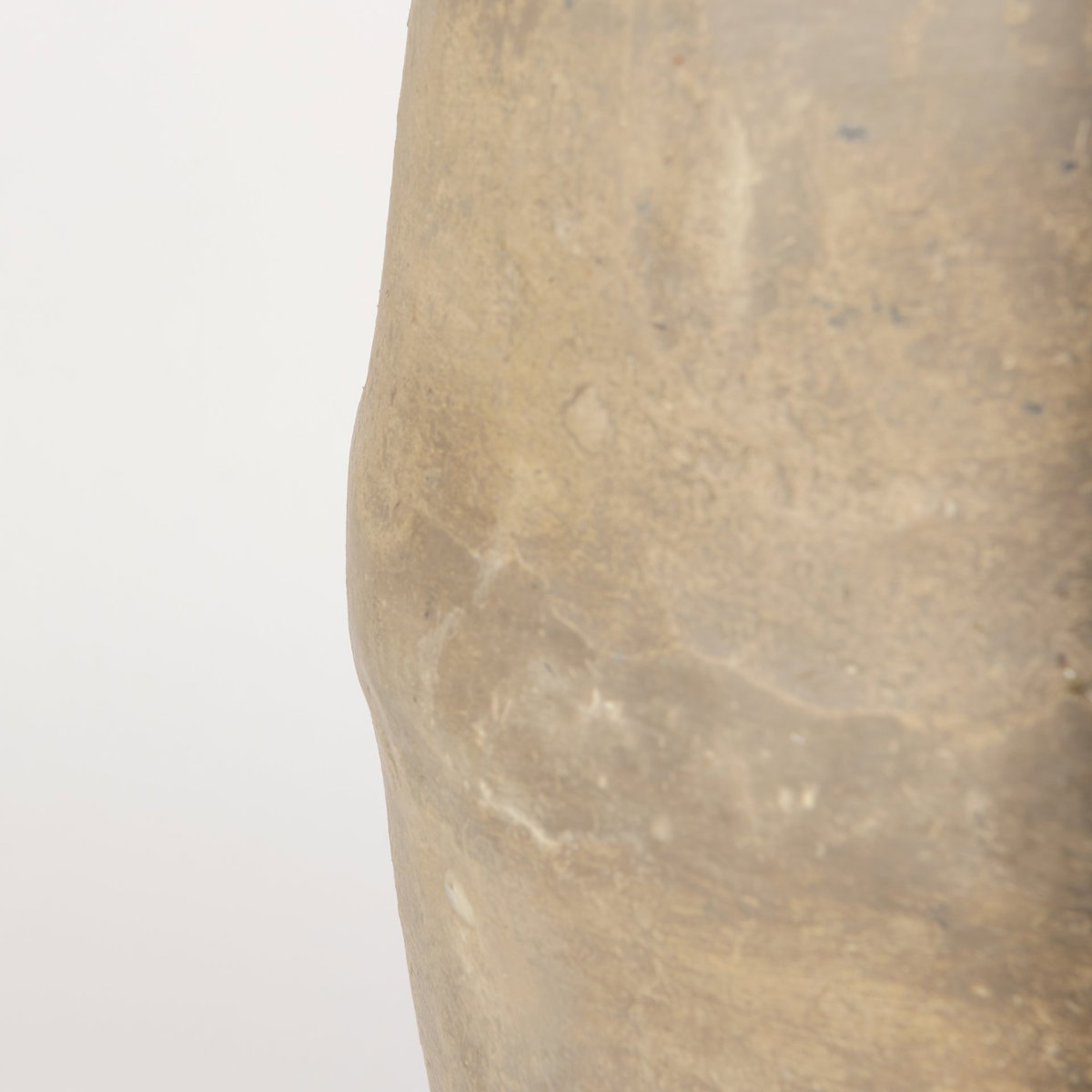 Rundal Large Gray Paper Mache Vase, by Mercana, 12" length x 12" width x 18" height View 9