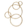 Golden Bubbles Metal Wall Decor, Art by Uttermost, 24.75" width x 34.25" height x 1.13" depth thumbnail 8