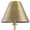 Pilot Brass Buffet Lamp, by Uttermost, 10" width x 36.5" height x 10" depth thumbnail 6