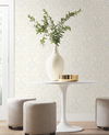 Gatsby Damask Beige Wallpaper thumbnail 1