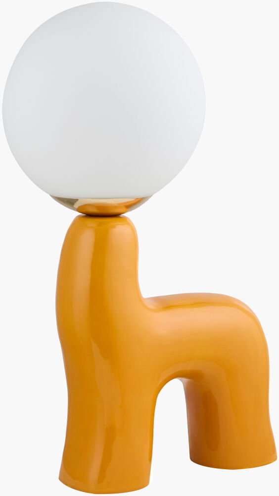 Opal Accent Table Lamp, by Surya, 7" width x 17" height