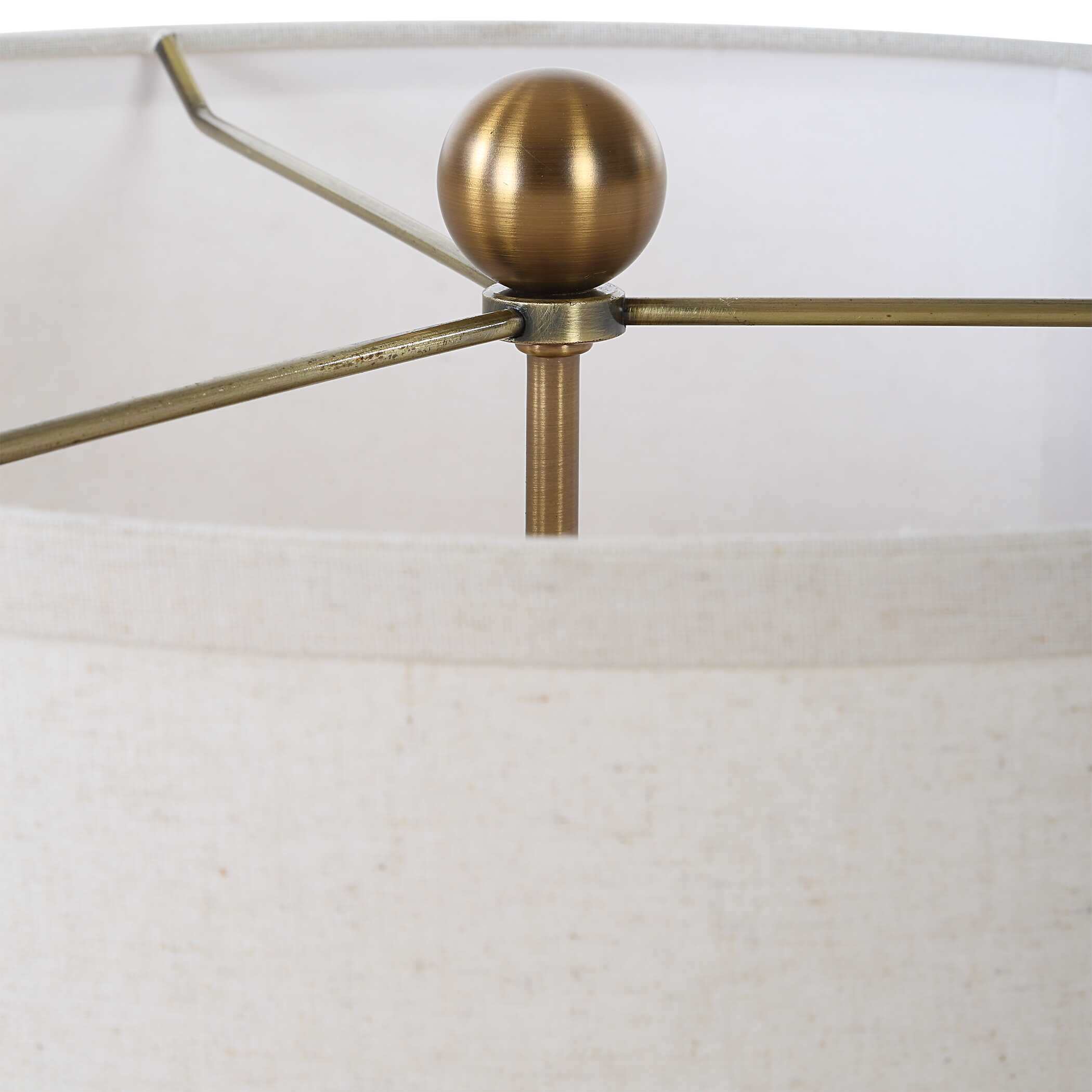 Cardoni Smoke Table Lamp large image 